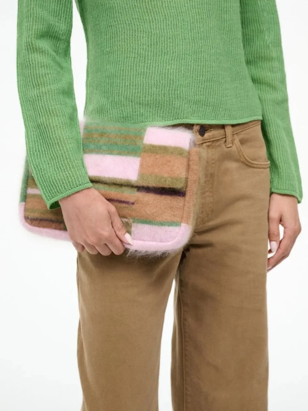 Staud Timmy Shoulder Bag in Pixel